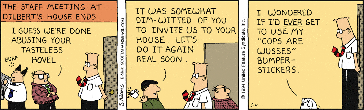 Dilbert Cartoon